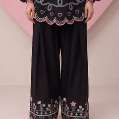 Designer Party Wear Look top with farshi salwar