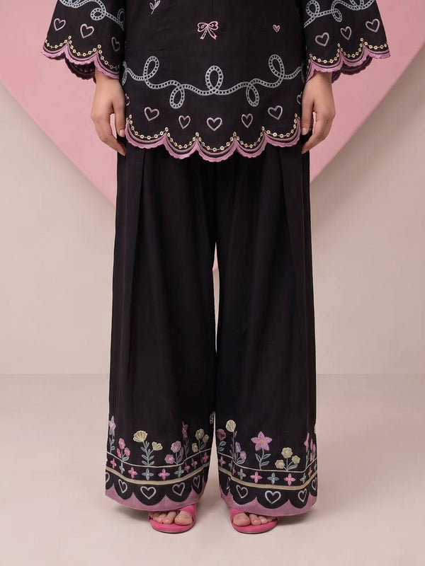 Designer Party Wear Look top with farshi salwar