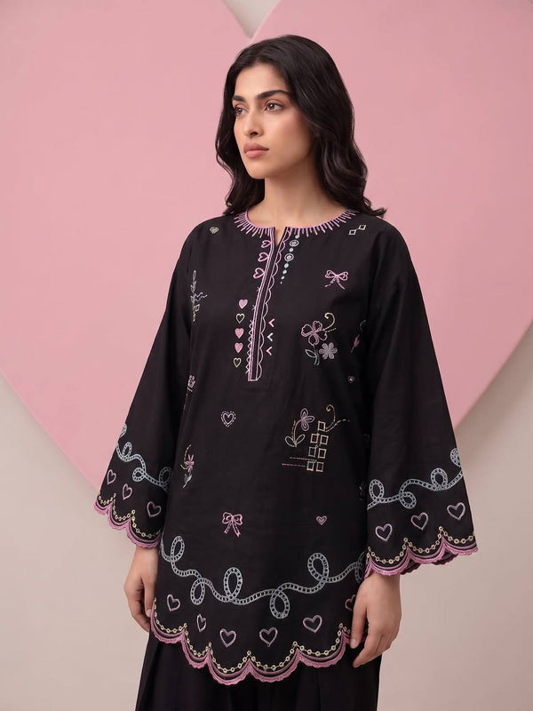 Designer Party Wear Look top with farshi salwar