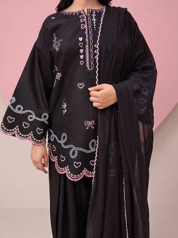 Designer Party Wear Look top with farshi salwar