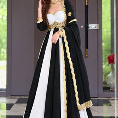 Heavy Fandy Silk Anarkali Suit