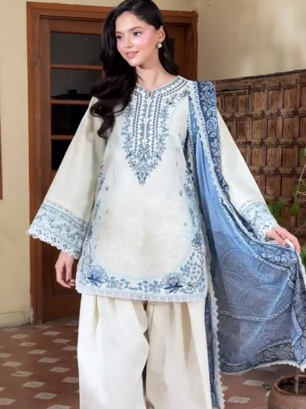 Pure Satin Rayon With Embroidery Work, Fancy GPU Lace Border, And Fancy Belly Sleeves Palazzo Suit Set