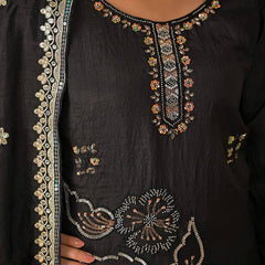 Heavy Vichitra Silk Sharara Palazzo Suit Set