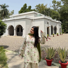 Heavy Pure Cameric Cotton Suit Set