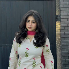 Heavy Pure Cameric Cotton Suit Set