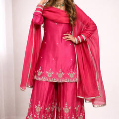 Top Palazzo And Dupatta