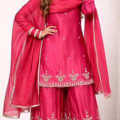 Top Palazzo And Dupatta
