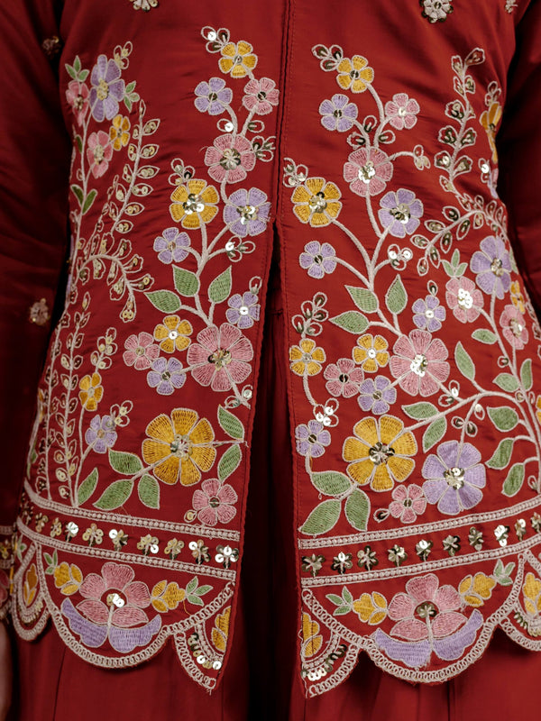 New Designer Party Wear Look Top , Sharara Plazzo and Dupatta, New Fancy Style