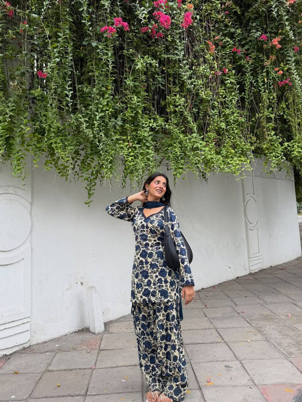 Heavy Pure Cameric Cotton Farsi Set