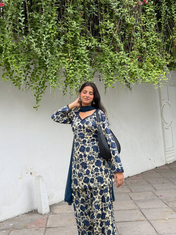 Heavy Pure Cameric Cotton Farsi Set