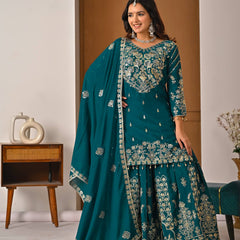 Heavy Chinnon Silk Top Lehenga