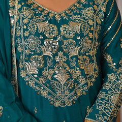 Heavy Chinnon Silk Top Lehenga
