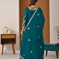 Heavy Chinnon Silk Top Lehenga
