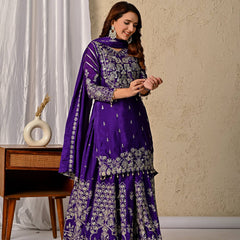 Heavy Chinnon Silk Top Lehenga