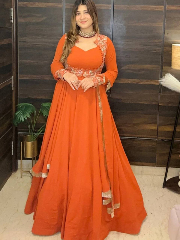 Designer Maxi Anarkali Suit In New Fancy Style