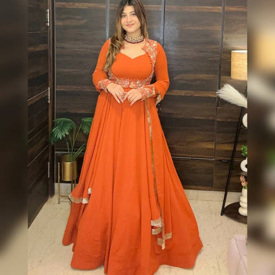 Designer Maxi Anarkali Suit In New Fancy Style