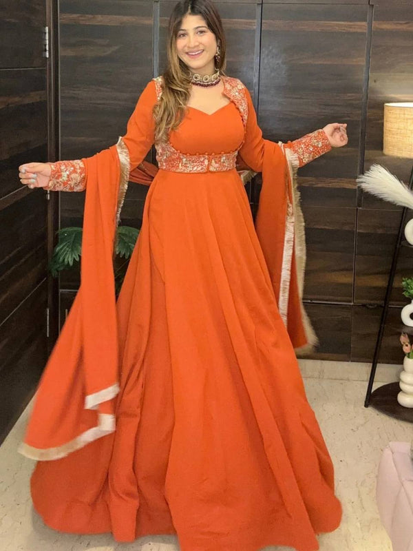 Designer Maxi Anarkali Suit In New Fancy Style