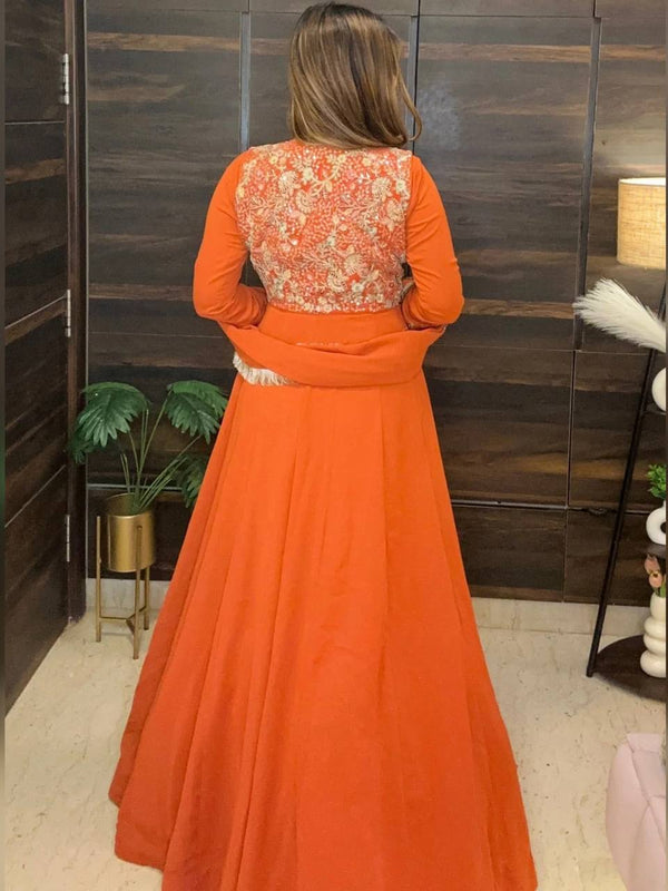 Designer Maxi Anarkali Suit In New Fancy Style