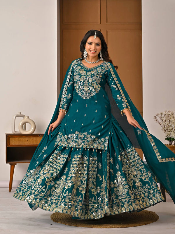Heavy chinnon silk materials