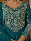 Teal blue