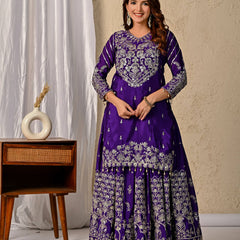 Heavy chinnon silk materials