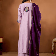 Anarkali Kurti  Palazzo Dupatta Set