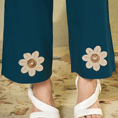 Embroidered Rayon Co-ord Set