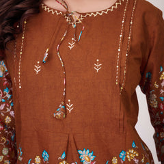 Printed Cotton Co-ord Set