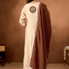 Anarkali Kurti  Palazzo Dupatta Set