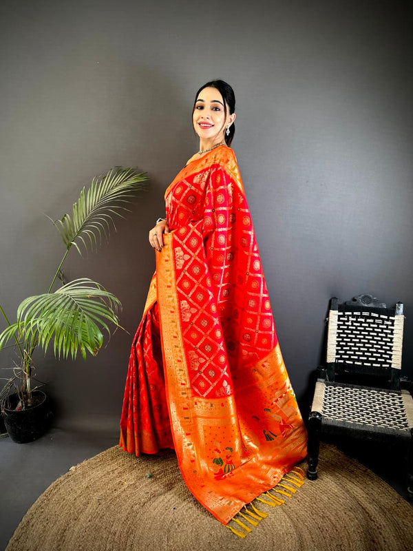 Designer Banarasi Silk Patola Saree