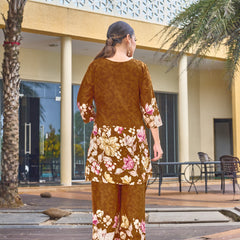Printed Cotton Co-ord Set