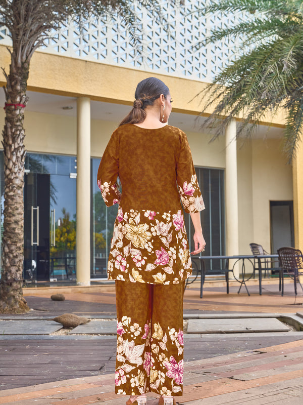 Printed Cotton Co-ord Set