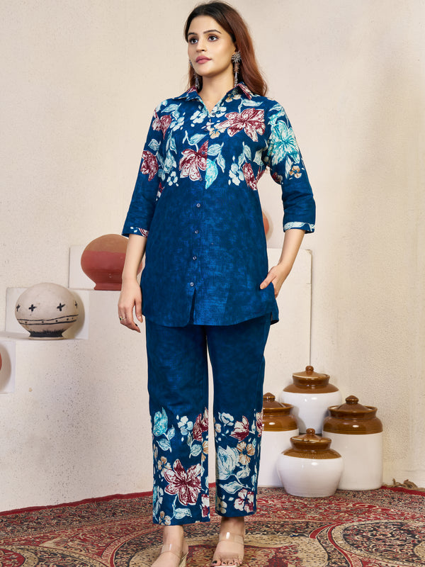 Printed Cotton Co-ord Set