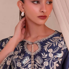 Pure Satin Rayon Kaftan Suit Set