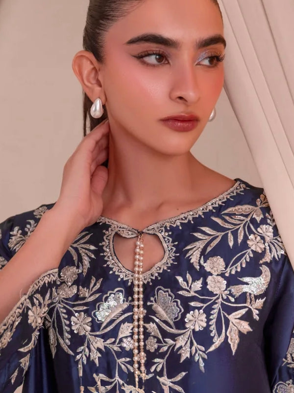Pure Satin Rayon Kaftan Suit Set