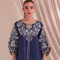 Pure Satin Rayon Kaftan Suit Set