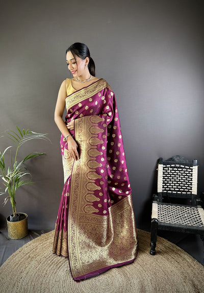 Vaishali Banarasi Lichi Silk Saree