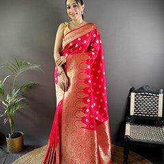 Vaishali Banarasi Lichi Silk Saree