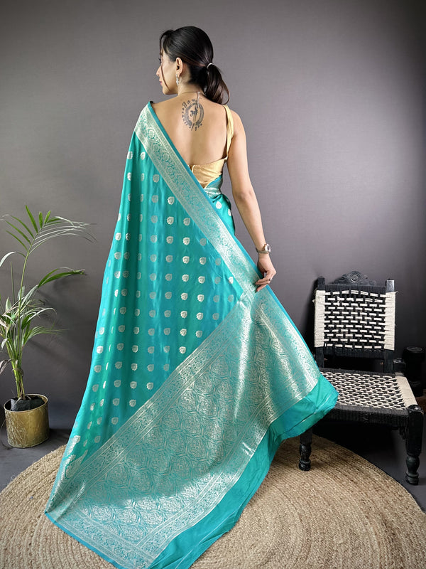 Vaishali Banarasi Lichi Silk Saree