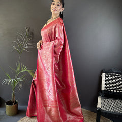 Vrundavan Dharmavaram Soft Silk Saree