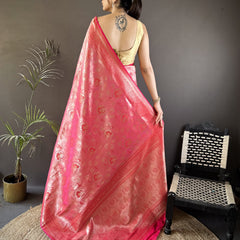 Vrundavan Dharmavaram Soft Silk Saree