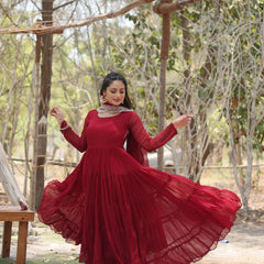 Designer Gown with Dupatta