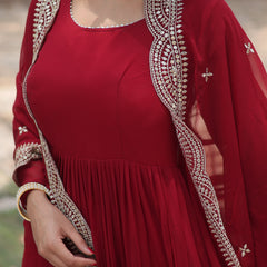 Designer Gown with Dupatta