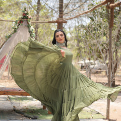 Designer Gown with Dupatta