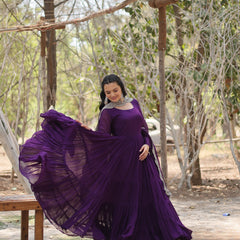 Designer Gown with Dupatta