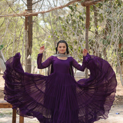 Designer Gown with Dupatta
