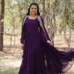 Designer Gown with Dupatta