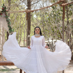 Designer Gown with Dupatta