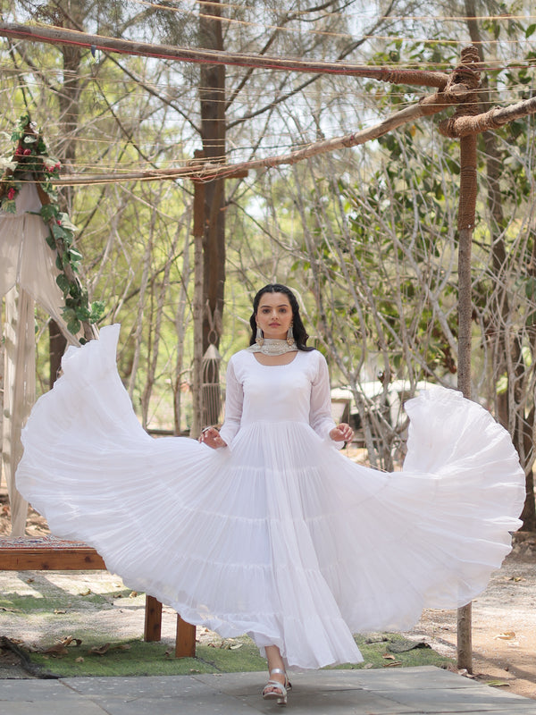 Designer Gown with Dupatta