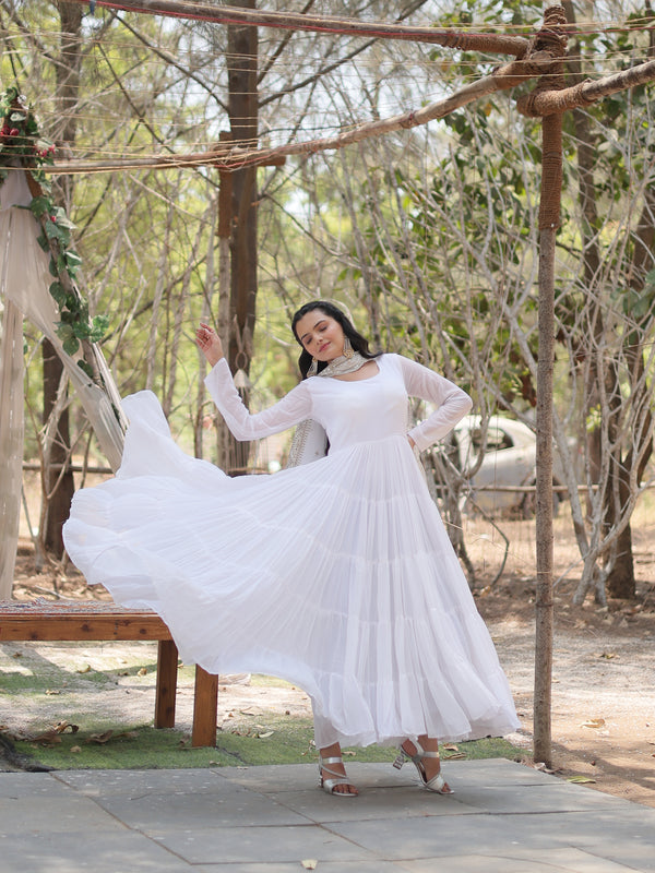 Designer Gown with Dupatta